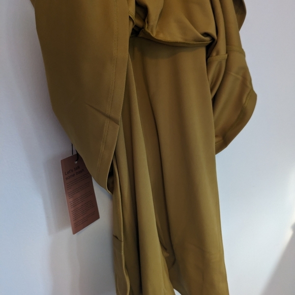 Girlfriend Collective Mustard Mini Dress - Picture 7 of 9